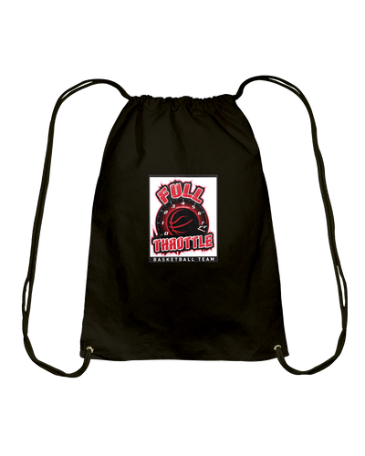 Full Throttle Team Logo Cotton Drawstring Backpack