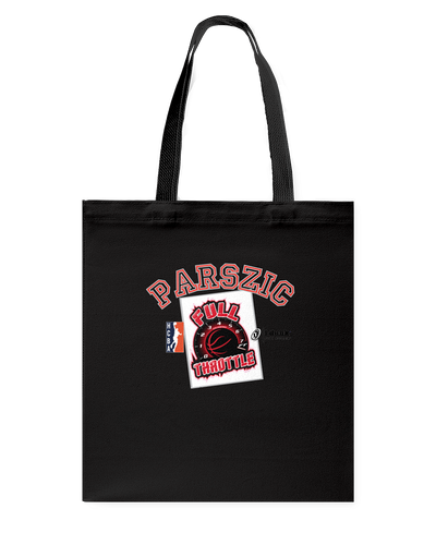 Full Throttle Parszic Canvas Shopping Tote