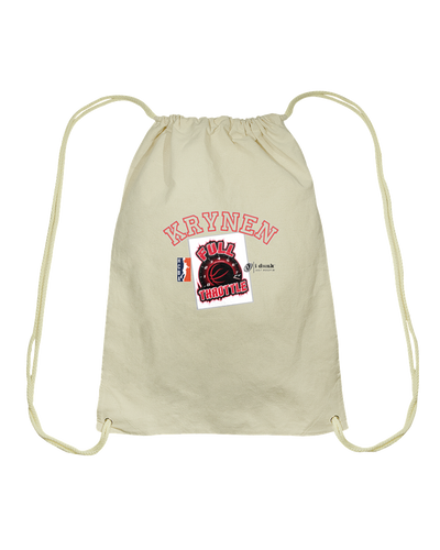 Full Throttle Krynen Cotton Drawstring Backpack