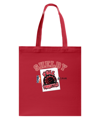 Full Throttle Shelby Canvas Shopping Tote