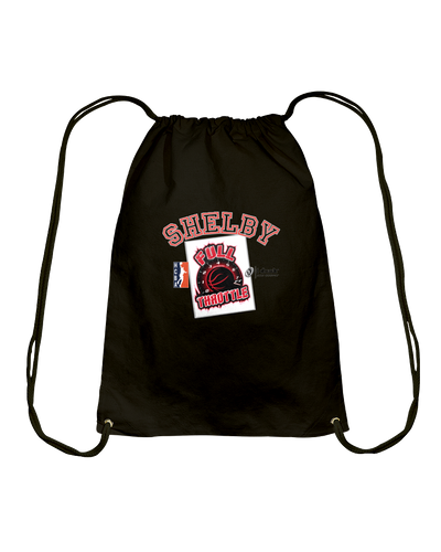 Full Throttle Shelby Cotton Drawstring Backpack