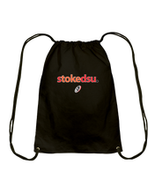 Stokedsu Cotton Drawstring Backpack