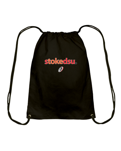 Stokedsu Cotton Drawstring Backpack
