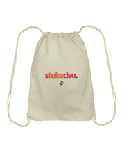 Stokedsu Cotton Drawstring Backpack