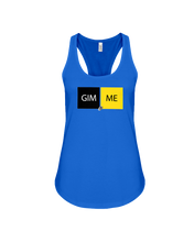 Gimme Dubblock BG Flowy Racerback Tank