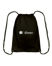 Gimme Sketchsig Cotton Drawstring Backpack