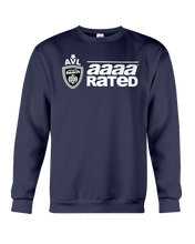 AVL AAAA Rated Wht Sweatshirt