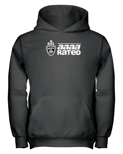 AVL AAAA Rated Wht Youth Hoodie