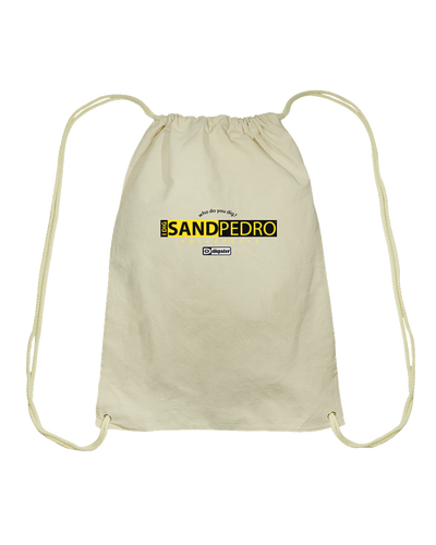 AVL Digster Sand Pedro Cotton Drawstring Backpack