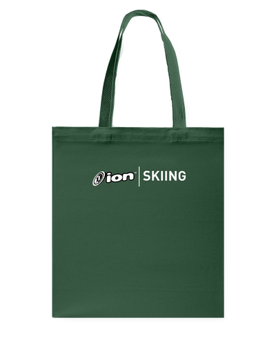 ION Skiing Canvas Shopping Tote