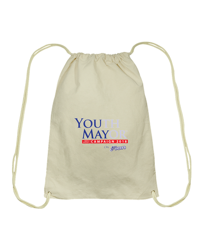 Youth Mayor On ION Cotton Drawstring Backpack