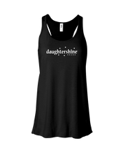 Daughtershine Brand Logo White Contoured Tank