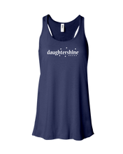 Daughtershine Brand Logo White Contoured Tank