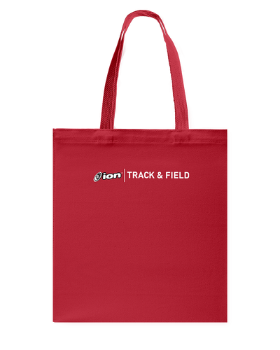 ION Track And Field Canvas Shopping Tote