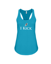 I KICK Klassic Flowy Racerback Tank