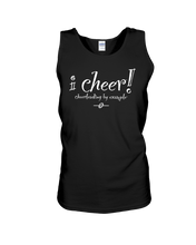 I CHEER Cheerleading By Example Cotton Tank