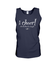 I CHEER Cheerleading By Example Cotton Tank