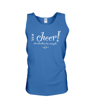 I CHEER Cheerleading By Example Cotton Tank