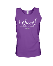 I CHEER Cheerleading By Example Cotton Tank