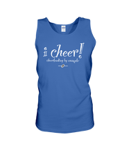 I CHEER Cheerleading By Example Cotton Tank