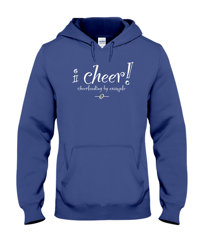 I CHEER Cheerleading By Example Hoodie