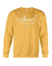 I CHEER Cheerleading By Example Sweatshirt