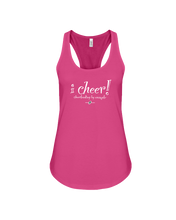 I CHEER Cheerleading By Example Racerback Tank