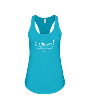 I CHEER Cheerleading By Example Racerback Tank