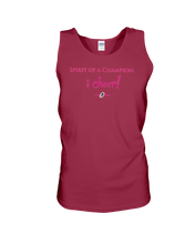 I CHEER Spirit Of A Champion Cotton Tank