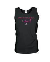 I CHEER Spirit Of A Champion Cotton Tank