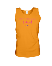 I CHEER Spirit Of A Champion Cotton Tank