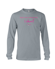 I CHEER Spirit Of A Champion Long Sleeve Tee