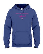 I CHEER Spirit Of A Champion Hoodie