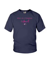 I CHEER Spirit Of A Champion Youth Tee