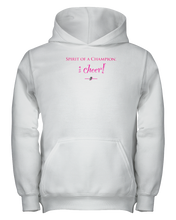 I CHEER Spirit Of A Champion Youth Hoodie