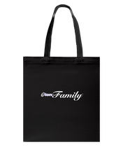ION Family Scripted Canvas Shopping Tote