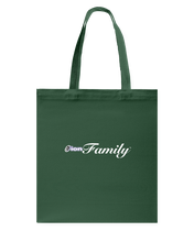 ION Family Scripted Canvas Shopping Tote