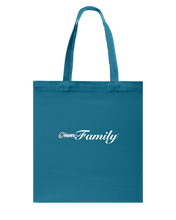 ION Family Scripted Canvas Shopping Tote