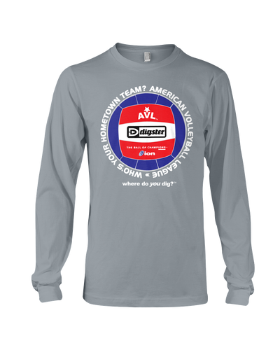 Digster AVL Ball Hometown Team Long Sleeve Tee