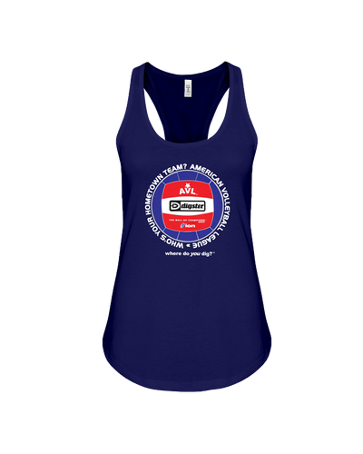 Digster AVL Ball Hometown Team Racerback Tank