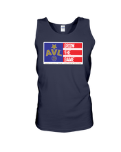 Digster AVL Grow The Game Flag USA Gold Edition Cotton Tank