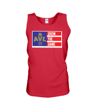 Digster AVL Grow The Game Flag USA Gold Edition Cotton Tank