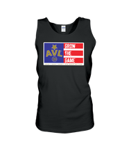 Digster AVL Grow The Game Flag USA Gold Edition Cotton Tank