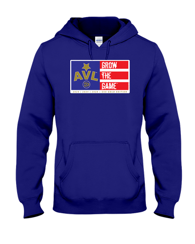 Digster AVL Grow The Game Flag USA Gold Edition Hoodie