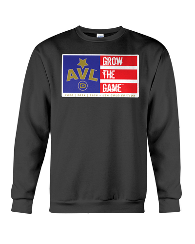 Digster AVL Grow The Game Flag USA Gold Edition Sweatshirt