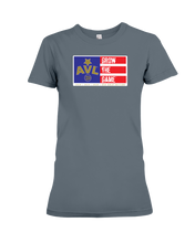 Digster AVL Grow The Game Flag USA Gold Edition Ladies Tee