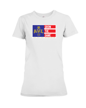 Digster AVL Grow The Game Flag USA Gold Edition Ladies Tee