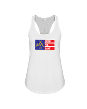 Digster AVL Grow The Game Flag USA Gold Edition Flowy Racerback Tank