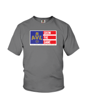 Digster AVL Grow The Game Flag USA Gold Edition Youth Tee