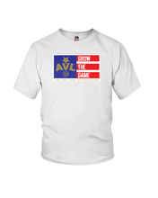 Digster AVL Grow The Game Flag USA Gold Edition Youth Tee